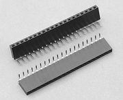 159 series - Economy Female- header- 2.54mm pitch Height 8.5mm  tail  Right  angle - Weitronic Enterprise Co., Ltd.